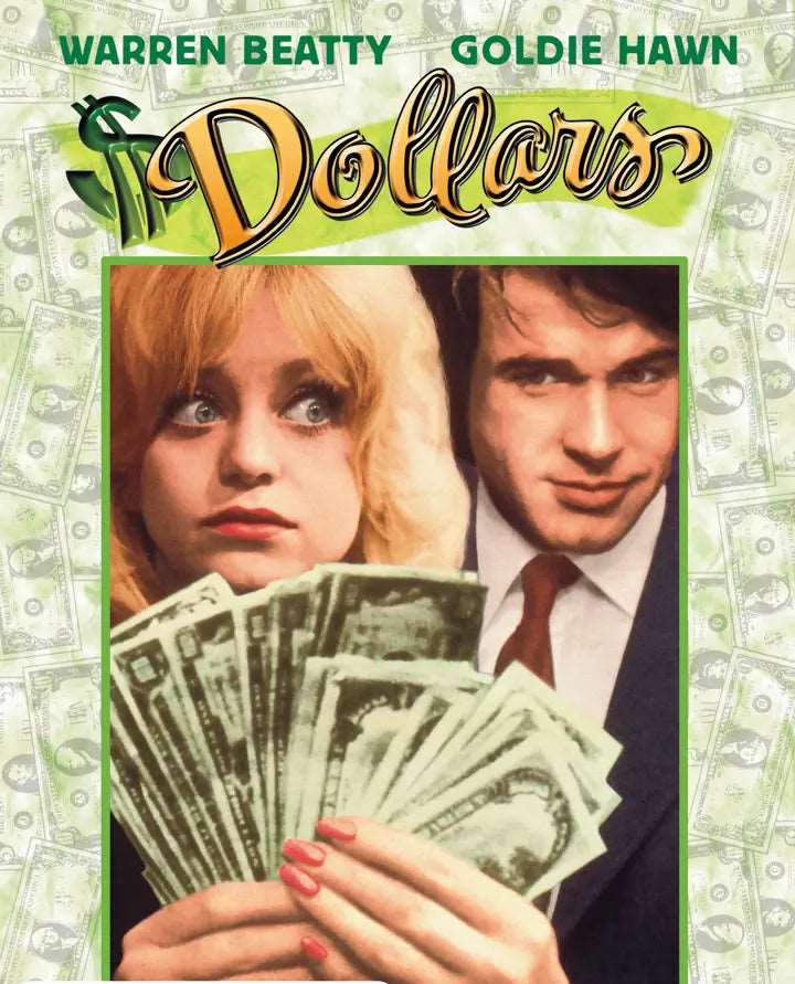 $ DOLLARS (1971) Goldie Hawn, Warren Beatty, Public Domain DVD NO CASE