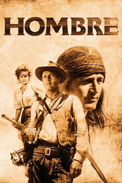 HOMBRE (1967) Paul Newman,Richard Boone - Public Domain DVD NO CASE