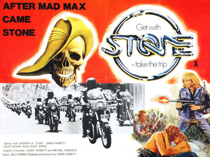 STONE (1974) Vincent Gil, Bindi Williams, DVD Public Domain DVD NO CASE