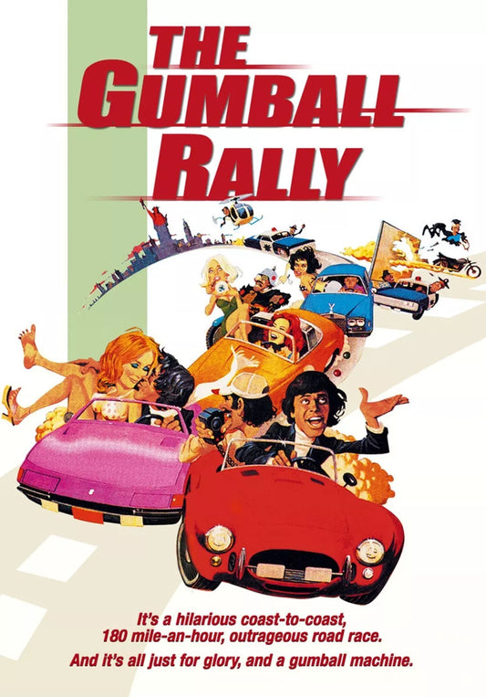 THE GUNBALL RALLY  (1976) Gary Busy - Public Domain DVD NO CASE