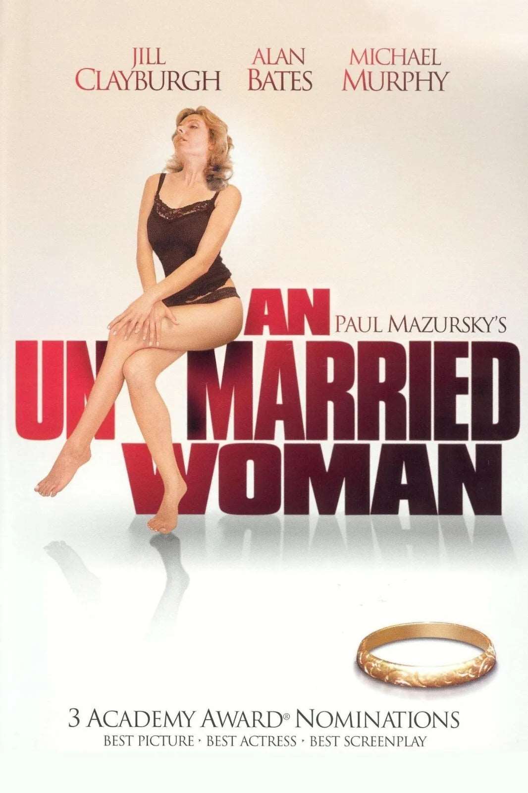 AN UNMARRIED WOMAN (1978) Alan Bates, Public Domain DVD NO CASE