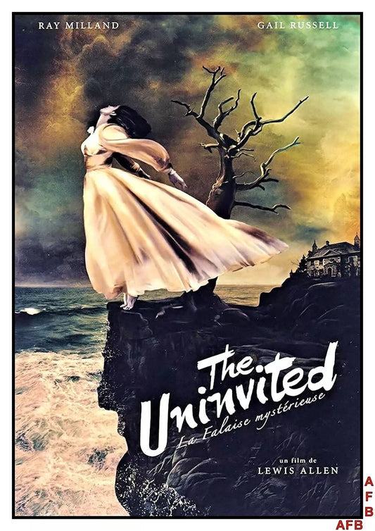 THE UNINVITED (1944) Ray Milland,Roderick Fitzgerald, Ruth Hussey - Public Domain DVD NO CASE