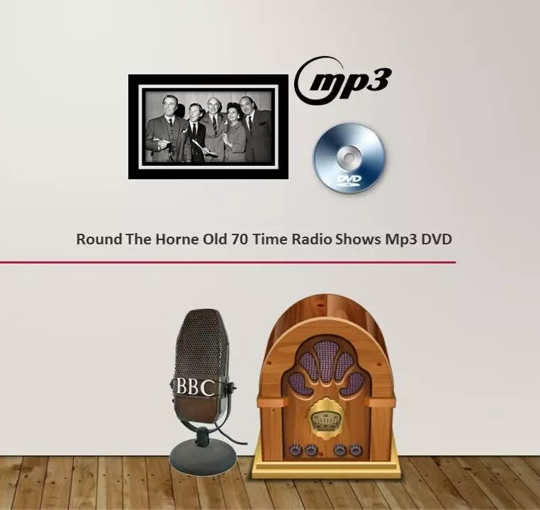 Round The Horne 70 Old Time Radio Shows MP3 Audio DVDROM - Free Post