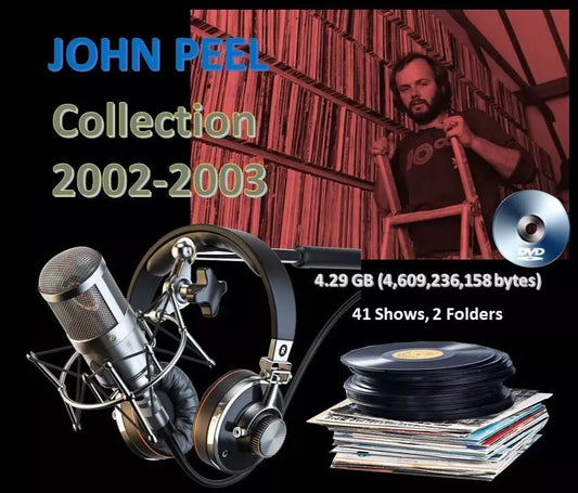 JOHN PEEL - 2002 - 2003 - Retro Old Time Radio Shows MP3  DVDROM