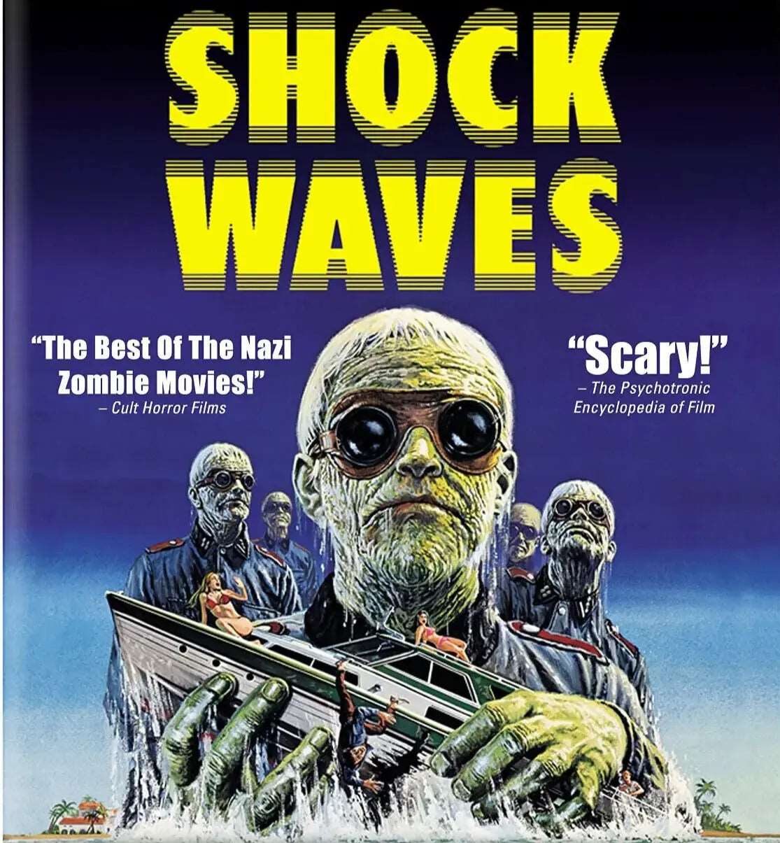 SHOCK WAVES (1977) Peter Cushing,Brooke Adams - Public Domain Movie DVD NO CASE