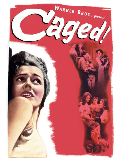 CAGED (1950) Eleanor Parker,Agnes Moore - Public Domain DVD NO CASE