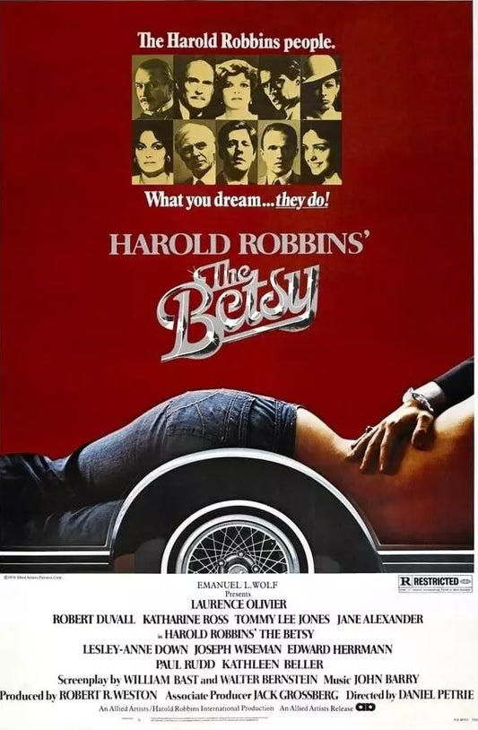 THE BETSY (1978) Tommy Lee Jones,Laurence Olivier,Robert Duvall - Public Domain Movie DVD NO CASE