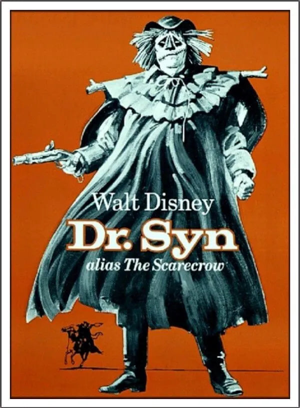 Dr. Syn Alias The Scarecrow (1963) - DVD, Public Domain DVD NO CASE