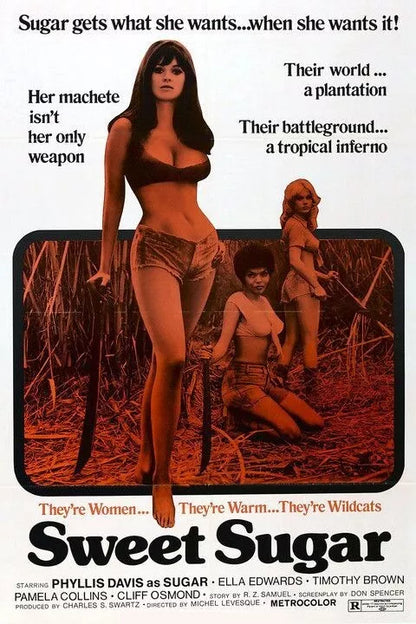 SWEET SUGAR  (1972) - Timothy Brown, Pam Collins - Public Domain DVD NO CASE