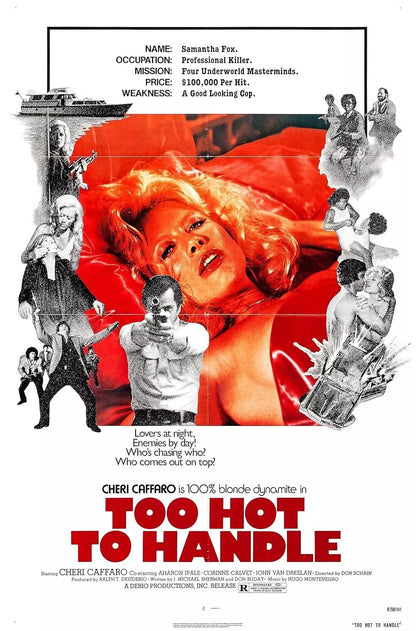 TOO HOT TOO HANDLE  (1977)  Cheri Caffaro - Public Domain DVD NO CASE