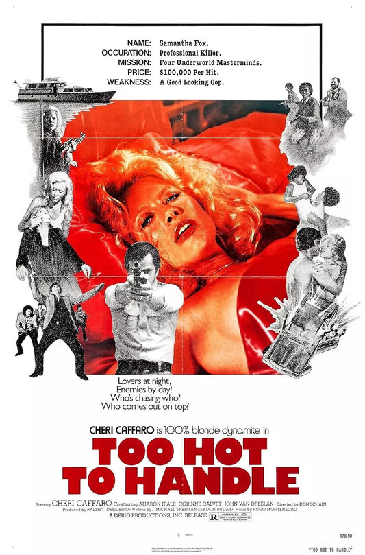 TOO HOT TOO HANDLE  (1977)  Cheri Caffaro - Public Domain DVD NO CASE