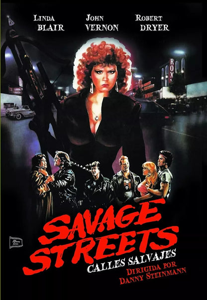 SAVAGE STREETS (18) (1984) Linda Blair, Robert Dryer - Public Domain DVD NO CASE