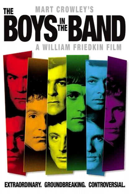 THE BOYS IN THE BAND (1970) Kenneth Nelson - DVD, Public Domain DVD NO CASE