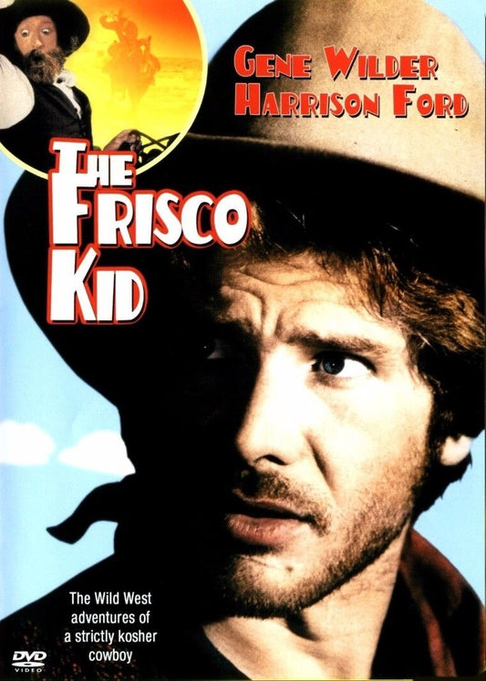 THE FRISCO KID (1979) Gene Wilder, Harrison Ford,George DiCenzo - Public Domain Movie Disc only Free Post DVD NO CASE