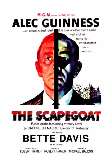 THE SCAPEGOAT (1959) Starring - Alec Guinness,Nicole Maurey,Bette Davis - DVD, Public Domain DVD NO CASE (Copy)