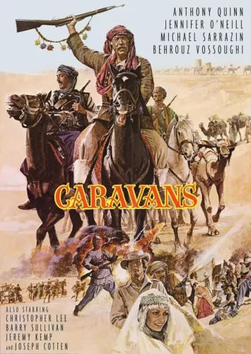 CARAVANS (1978) Anthony Quinn, Christopher Lee - Public Domain DVD NO CASE