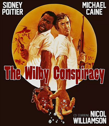 THE WILBY CONSPIRACY (1975) Sidney Poitier,Michael Caine - Public Domain DVD NO CASE