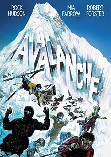 AVALANCHE (1978) Rock Hudson, Mia Farrow - Public Domain DVD NO CASE