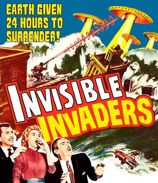 INVISIBLE INVADERS (1959) John Agar - Public Domain DVD NO CASE