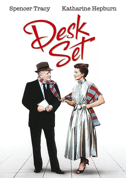 DESK SET (1957) DVD Spencer Tracy, Katharine Hepburn - Public Domain DVD NO CASE