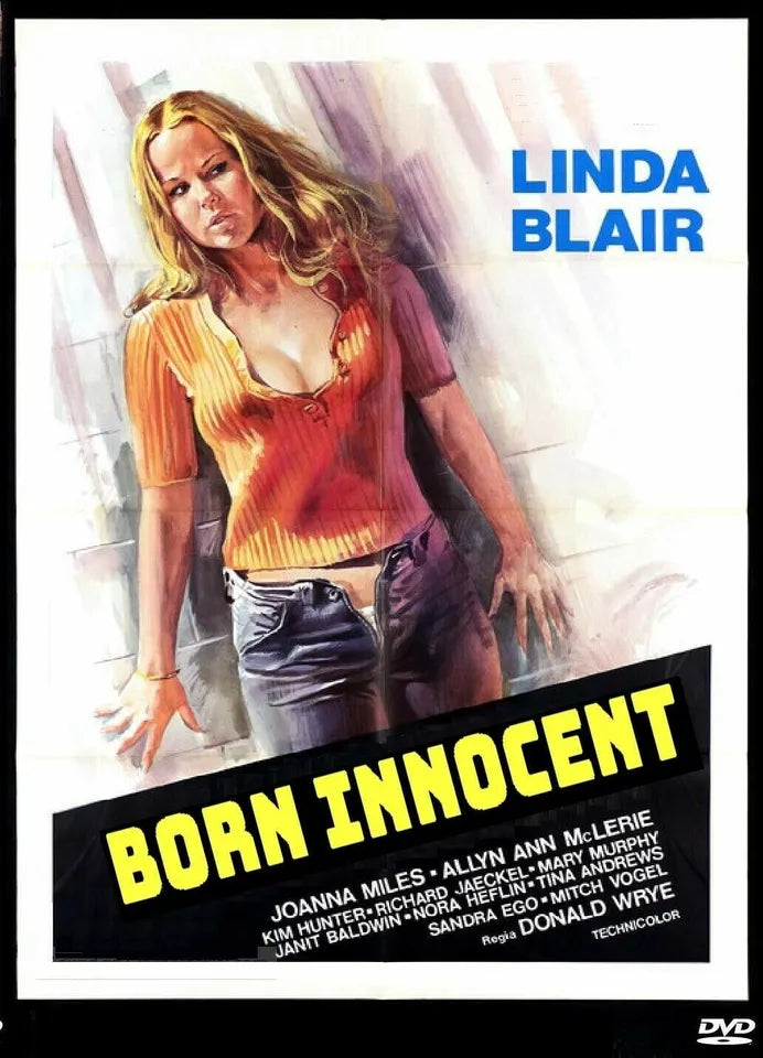 BORN INNOCENT (1974) Linda Blair, Public Domain DVD NO CASE