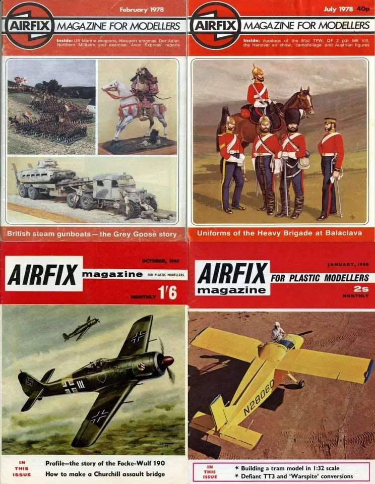 AIRFIX MAGAZINE - 321 ISSUES ON PDF FORMAT USB FREE POST AND PACKING