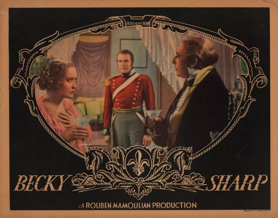 BECKY SHARP (1935) ALAN MOWBRAY, Public Domain DVD NO CASE