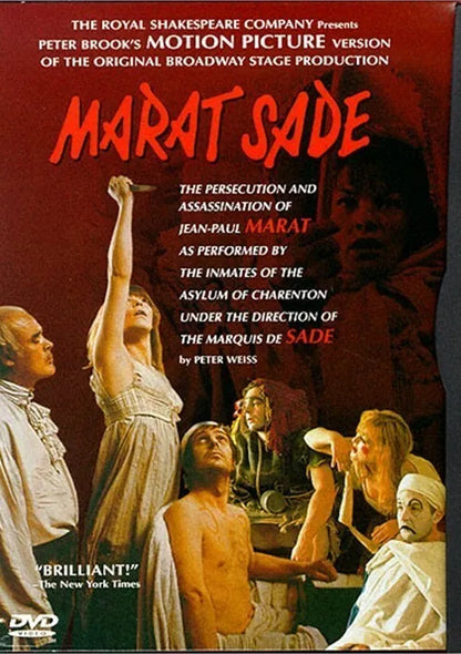 MARAT SADE (1967) Patrick Magee - DVD, Public Domain DVD NO CASE