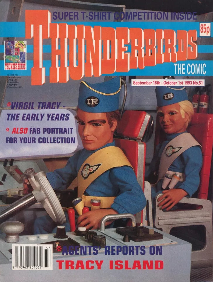 GERRY ANDERSON - RETRO COMICS & ANNUAL COLLECTION ON CBZ & PDF Format ON USB