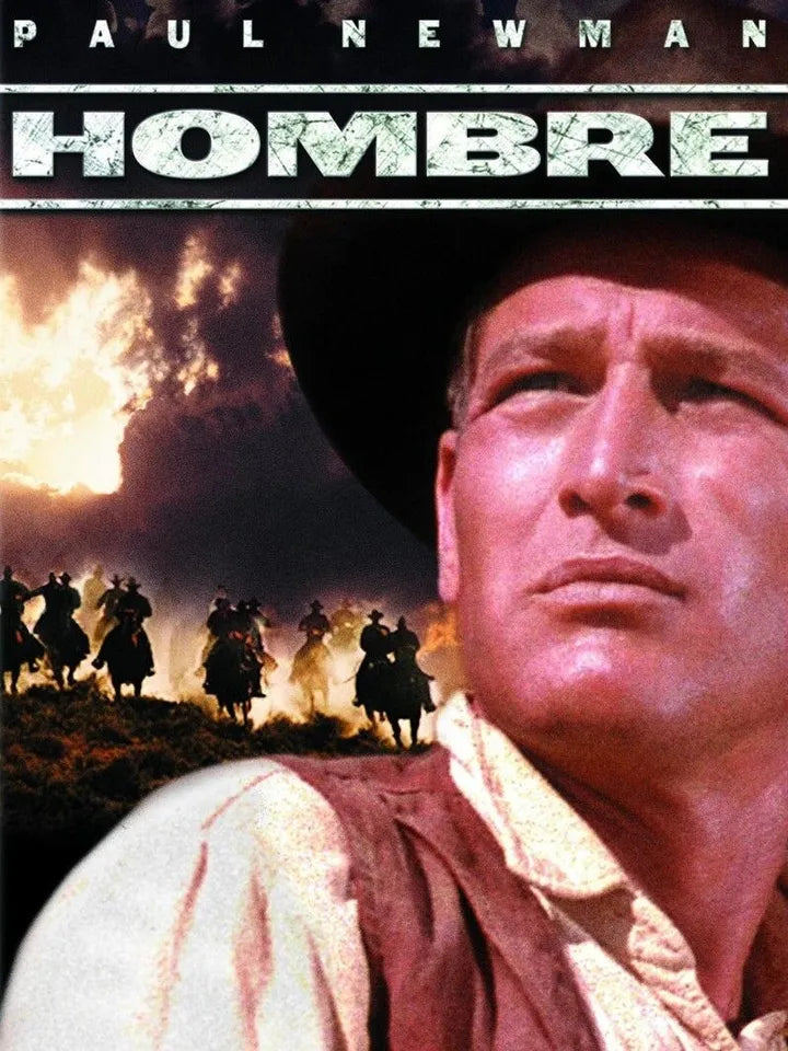 HOMBRE (1967) Paul Newman,Richard Boone - Public Domain DVD NO CASE