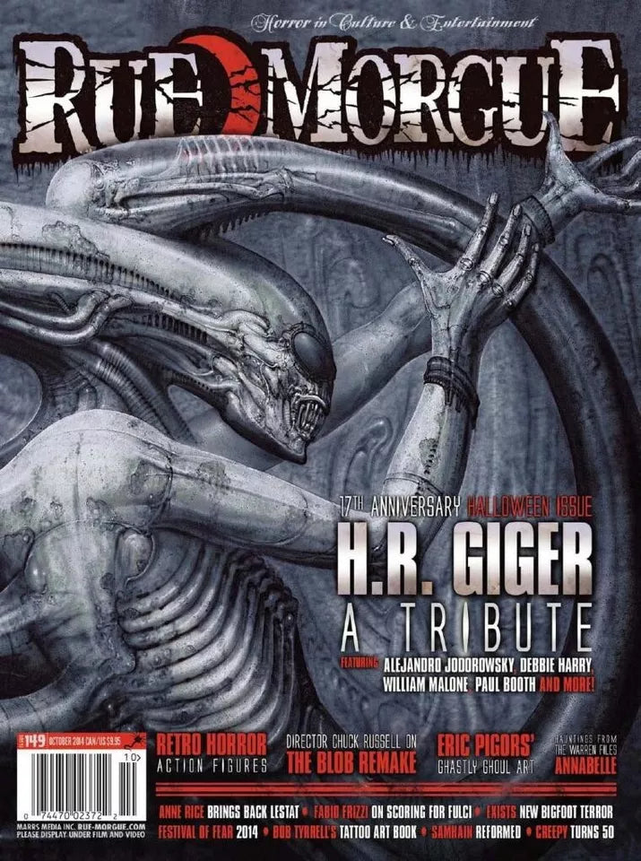 RUE MORGUE - 171 RETRO HORROR MAGAZINES PDF Format ON DVDROM