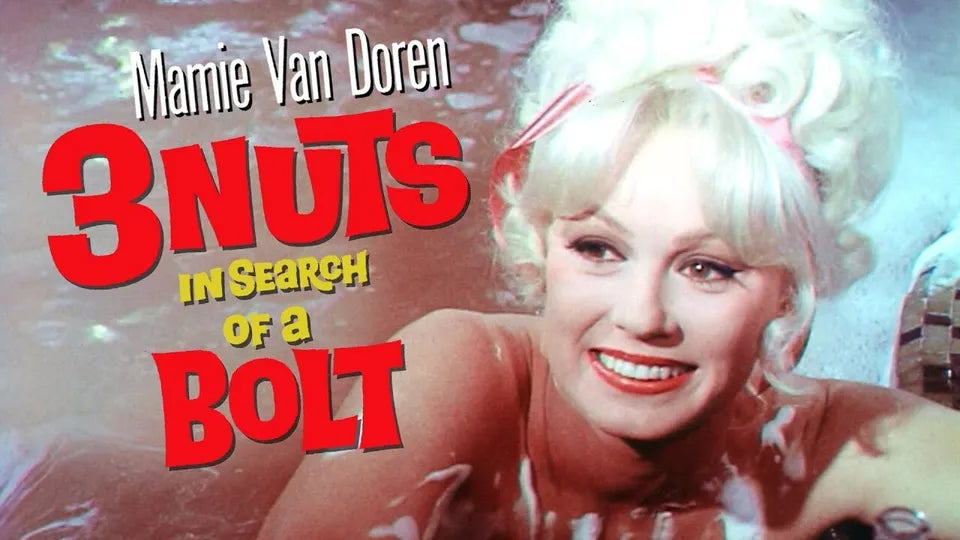 3 Nuts In Search of A Bolt (1964) Mamie Van Doren - Public Domain DVD NO CASE