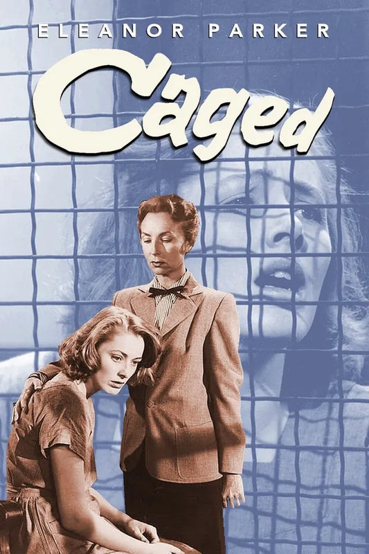 CAGED (1950) Eleanor Parker,Agnes Moore - Public Domain DVD NO CASE