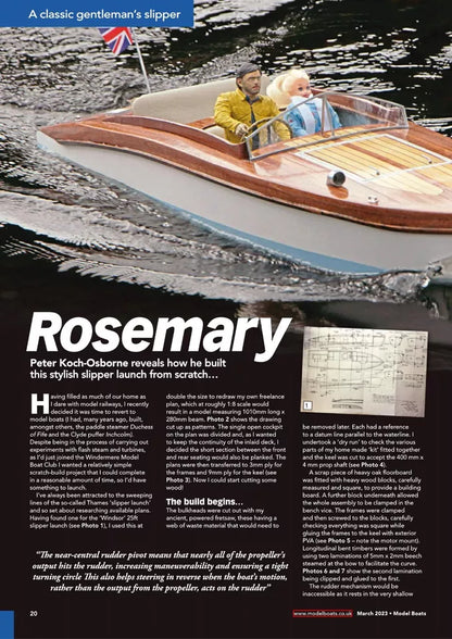 MODEL BOATS MAGAZINE COLLECTION - 100+ ISSUES ON DIGITAL PDF DVD ROM