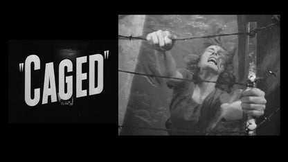 CAGED (1950) Eleanor Parker,Agnes Moore - Public Domain DVD NO CASE