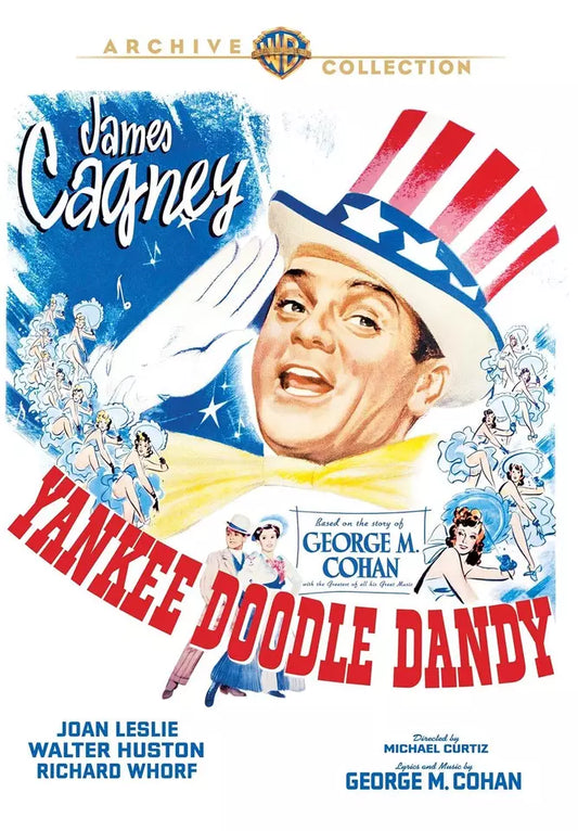 YANKEE DOODLE DANDY (1942) James Cagney, Public Domain DVD NO CASE