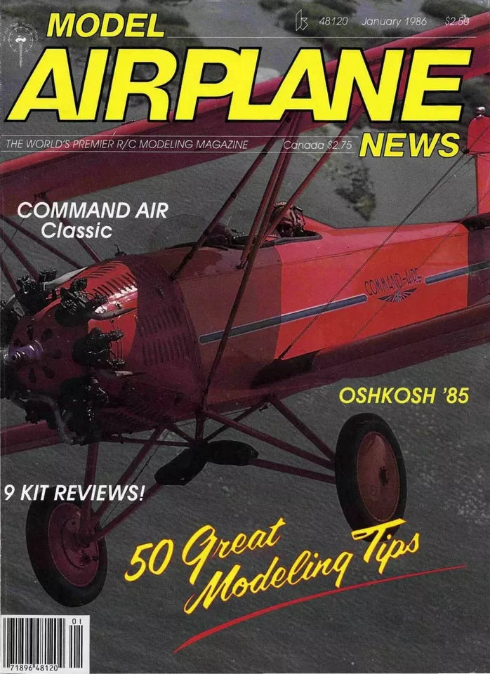 MODEL AIRPLANE MAGAZINE NEWS - 232 ISSUES ON PDF FORMAT ON X3 DVDROM's