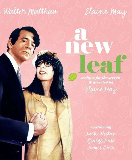 "A NEW LEAF"  (1971) Walter Mattau, Elaine May - Public Domain DVD NO CASE