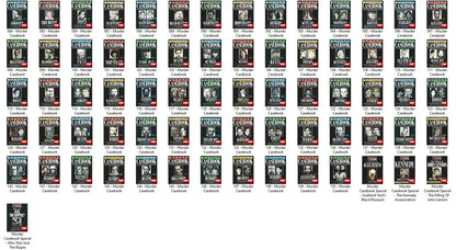 MURDER CASEBOOK MAGAZINES - 155 ISSUES PDF FORMAT ON DVDROM CERT 18