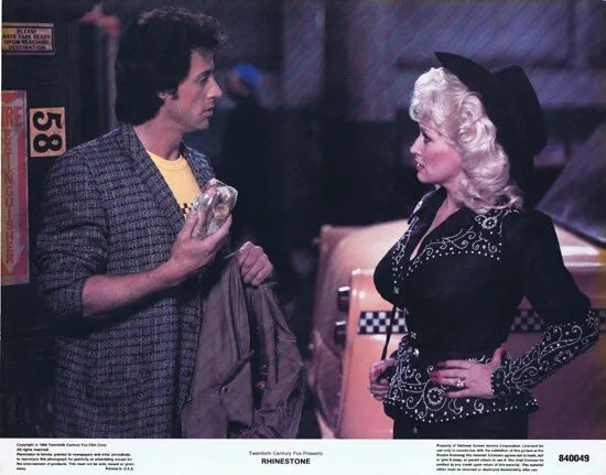 RHINESTONE  (1984) S.STALLONE-D.PARTON - DVD, Public Domain DVD NO CASE