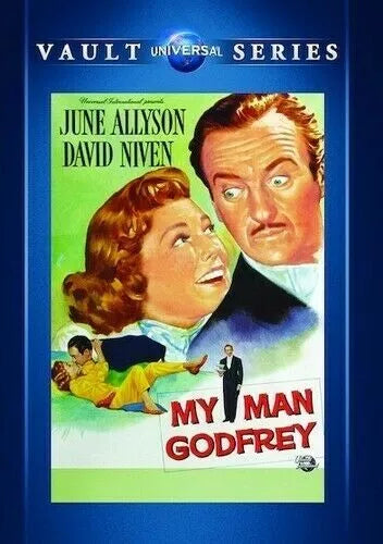 MY MAN GODFREY (1957) David Niven,June Allyson - Public Domain DVD NO CASE