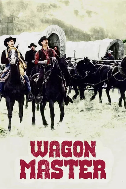 WAGON MASTER (1950) Ben Johnson,Joanne Dru,Harry Carey Jr.,Ward Bond - Public Domain DVD NO CASE RARE !