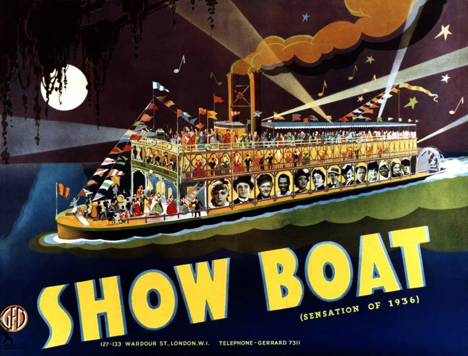 SHOW BOAT (1936) Irene Dunne, Allan Jones - Public Domain DVD NO CASE