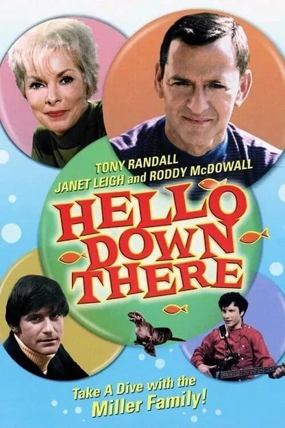 HELLO DOWN THERE (1969) Tony Randall - Public Domain DVD NO CASE