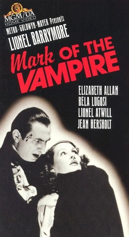 MARK OF THE VAMPIRE (1935) LIONEL BARRYMORE - Public Domain DVD NO CASE