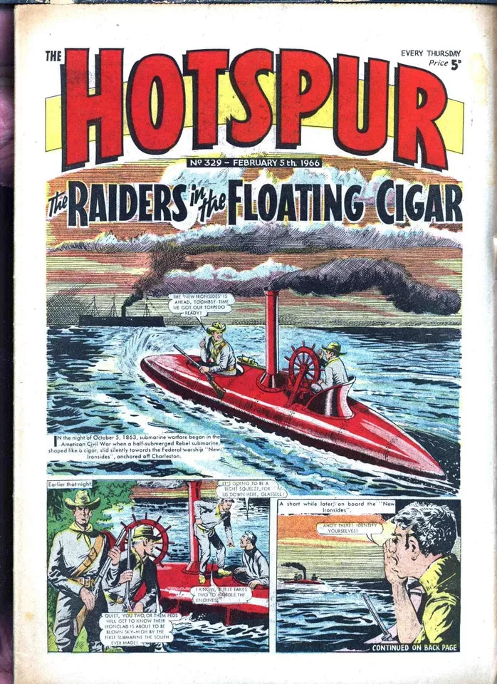 HOTSPUR COMICS - 631 FILES -  8.59 GB OF CBR FILES ON DVD - FREE POST