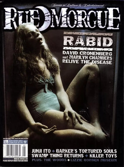 RUE MORGUE - 171 RETRO HORROR MAGAZINES PDF Format ON DVDROM