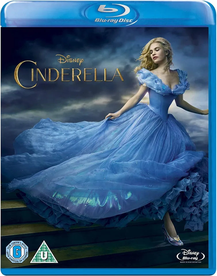 CINDERELLA - (LIVE ACTION)  BLURAY REGION FREE - NEW SEALED