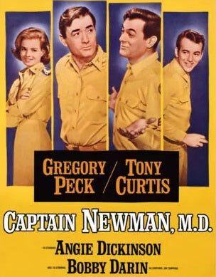 CAPTAIN NEWMAN M.D.  (1963) GREGORY PECK - Public Domain DVD NO CASE