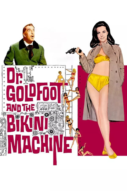 Dr.Goldfoot & The Bikini Machine (1965) Vincent Price, Public Domain DVD NO CASE